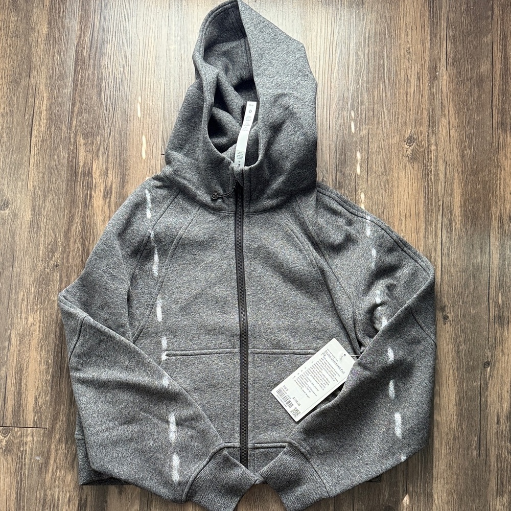 Lululemon Athletica scuba oversized full zip